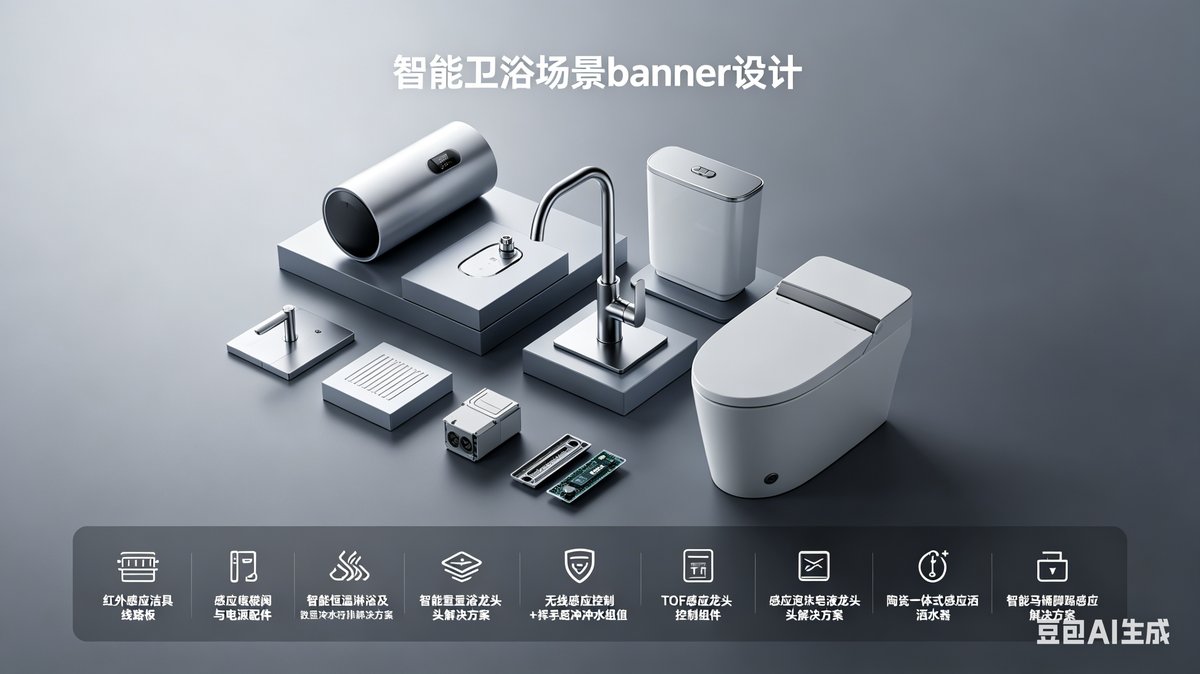 D3 智能淋浴燈光數(shù)顯與冷水預(yù)排解決方案